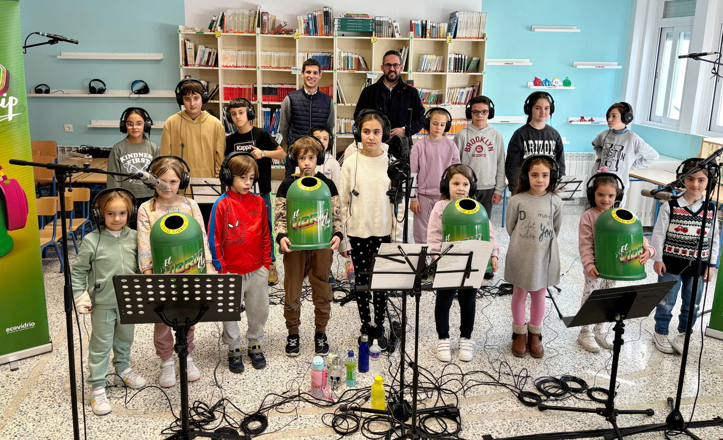 Diputación y Ecovidrio presentan en Los Guájares el concurso escolar ‘El Vidrioclip’